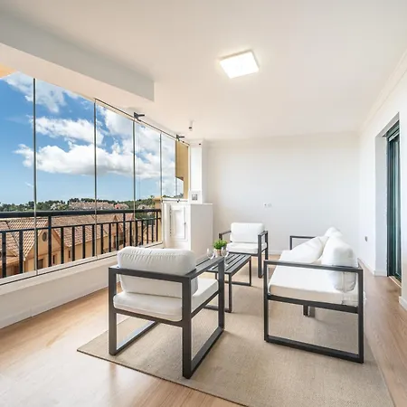 Wonderful Golf & Beach Apartment With Front Seaview And Pool Benalmádena Esterno foto